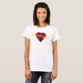 T-shirt Femme briseuse de coeur (Devant entier)