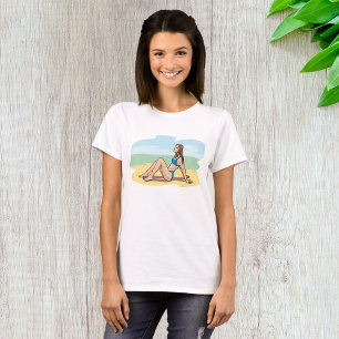 T-shirt Femme bronzage