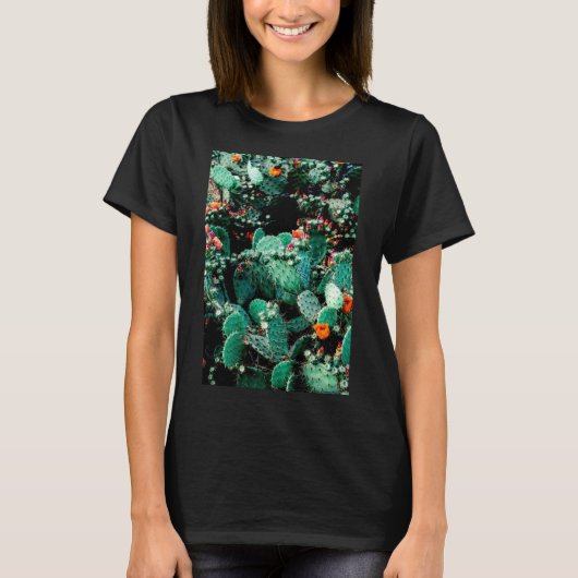 T-shirt femme Cactus (Devant)