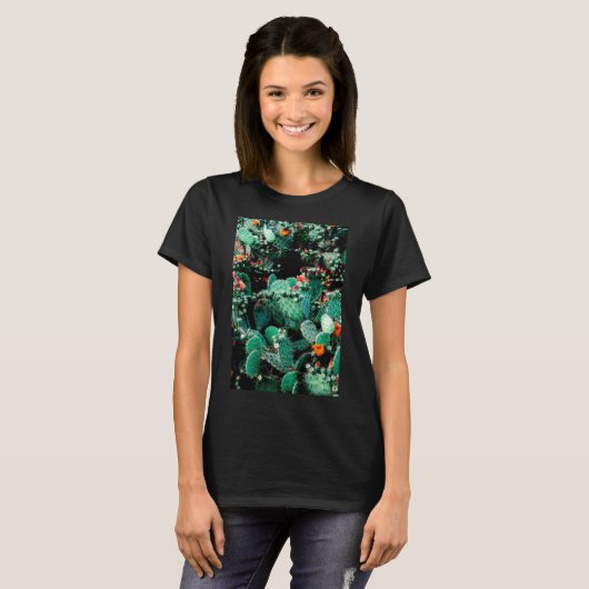 T-shirt femme Cactus (Devant entier)