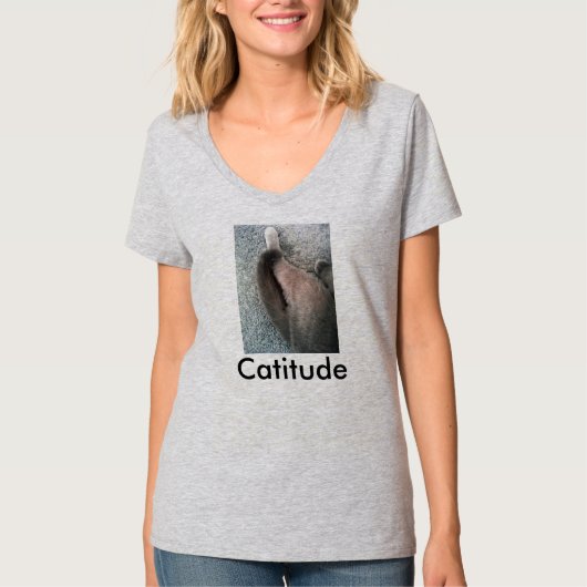T-shirt femme Catitude (Devant)