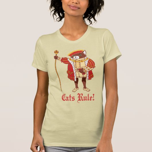 T-shirt femme Cats Rule (Devant)