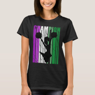 T-shirt Femme Champion Cheerleader Anniversaire Martial Pu