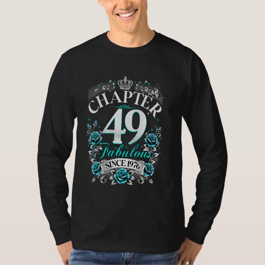 T-shirt Femme Chapitre 49 Fabuleux depuis 1976 49e anniver (Devant)