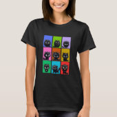 T-shirt Femme Chat (Devant)