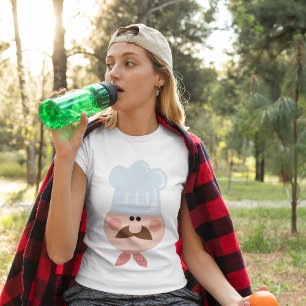 T-shirt femme chef drôle