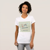 T-shirt femme chirurgien plastique (Devant entier)