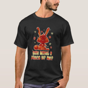 T-shirt Femme Chocolat Lapin Voulez-Vous Un Morceau De Moi