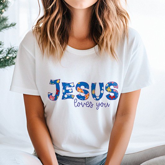 T-shirt femme chrétienne Jésus