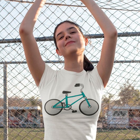 T-shirt femme cool à vélo