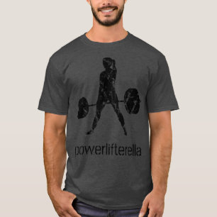 T-shirt Femme Cool DeadliftDay Powerlifter Retro Gym Worko