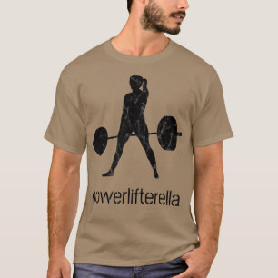 T-shirt Femme Cool DeadliftDay Powerlifter Retro Gym Worko