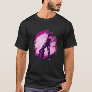 T-shirt Femme Cool Monocycle Électrique