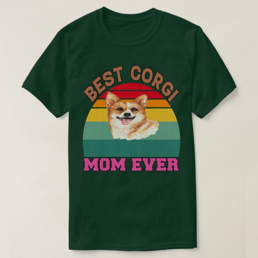 T-shirt Femme Corgi Chien Propriétaire d'animal de compagn (Design devant)