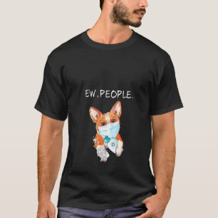 T-shirt Femme Corgi Gallois Ew Personnes Chien