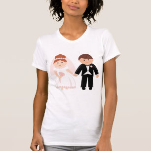 T-shirt Femme Couple Marié
