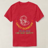 T-shirt Femme CPST Technicien en sécurité des passagers po (Design devant)