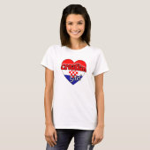 T-shirt Femme croate (Devant entier)