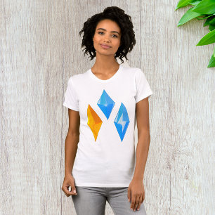 T-shirt femme Crystal Gems