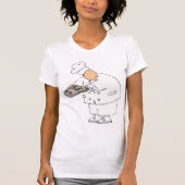T-shirt femme cuisinière chef (Devant)