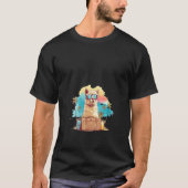 T-shirt Femme Cute Alpaca Avec Suitcase Adventure Boys Gi (Devant)