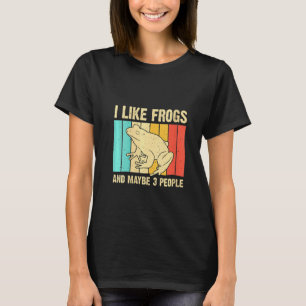 T-shirt Femme Cute Frog Pour Toc Hommes Femmes Amphibien A