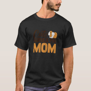 T-shirt Femme Cutie Guinée Pig Maman Pig Propriétaire Pig 
