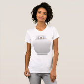 T-shirt femme Cylindre à gaz (Devant entier)