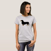 T-shirt femme Dachshund (Devant entier)