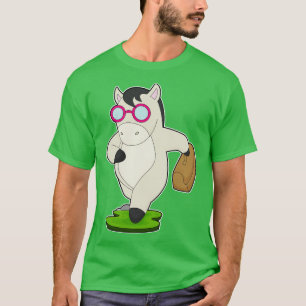 T-shirt Femme d'affaires équestre Mallette