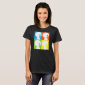 T-shirt Femme d'Afro (Devant entier)