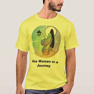 T-shirt Femme dans le labyrinthe (ii)