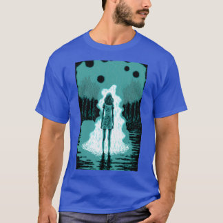T-shirt Femme dans le Lac Chemise Psychedelique | Onirique