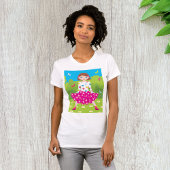 T-Shirt Femme Dans Un Parc