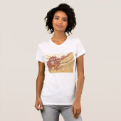 T-shirt femme d'art de la maison (Devant entier)