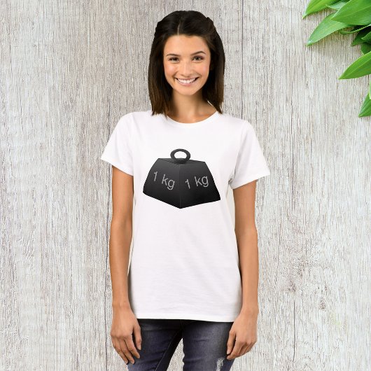 T-shirt femme de 1 KG poids
