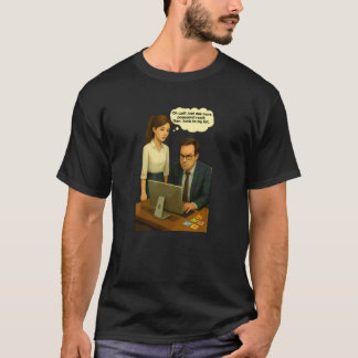 T-shirt Femme de bureau drôleu2019s Humour u201CJuste un d