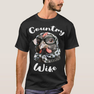 T-shirt Femme de campagne d'une femme de ferme ou d'une fe