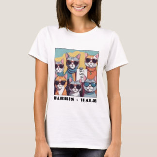 T-shirt Femme de chat sans enfant dames de chat sans enfan