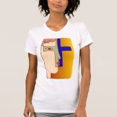 T-Shirt Femme De Croix (Devant)