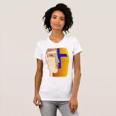T-Shirt Femme De Croix (Devant entier)
