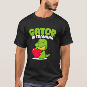 T-shirt Femme de dessin animé amateur de crocodile d'allig