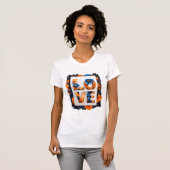 T-shirt femme de Floral LOVE (Devant entier)