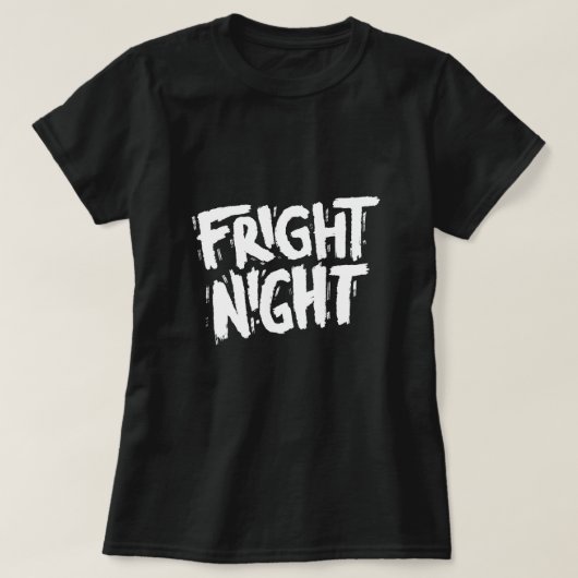 T-shirt femme de la nuit de la peur (Design devant)