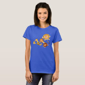 T-shirt femme de la parade des Lions en caricature (Devant entier)