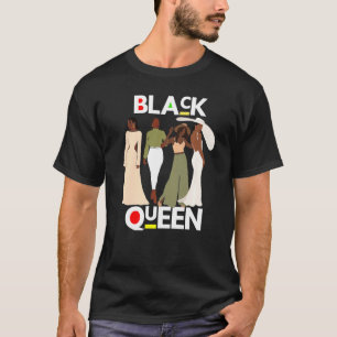 T-shirt Femme de la Reine noire Fun Sista Melanin Femmes T