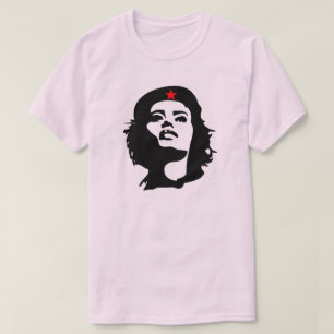 T-SHIRT FEMME DE LA RÉVOLUTION ET DE L'ÉTOILE ROUGE
