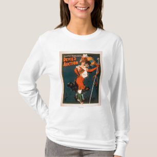 T-shirt Femme de la vente aux enchères du diable dans le