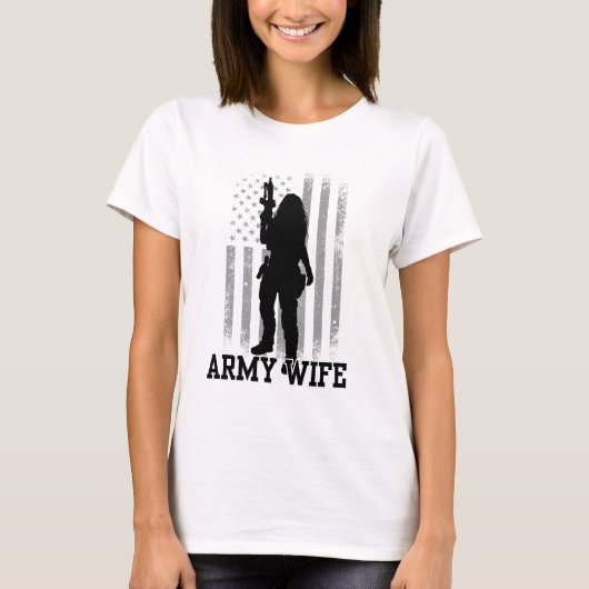 T-shirt Femme de l'armée (Devant)