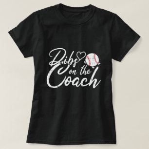 T-shirt Femme de l'entraîneur de baseball a des droits sur
